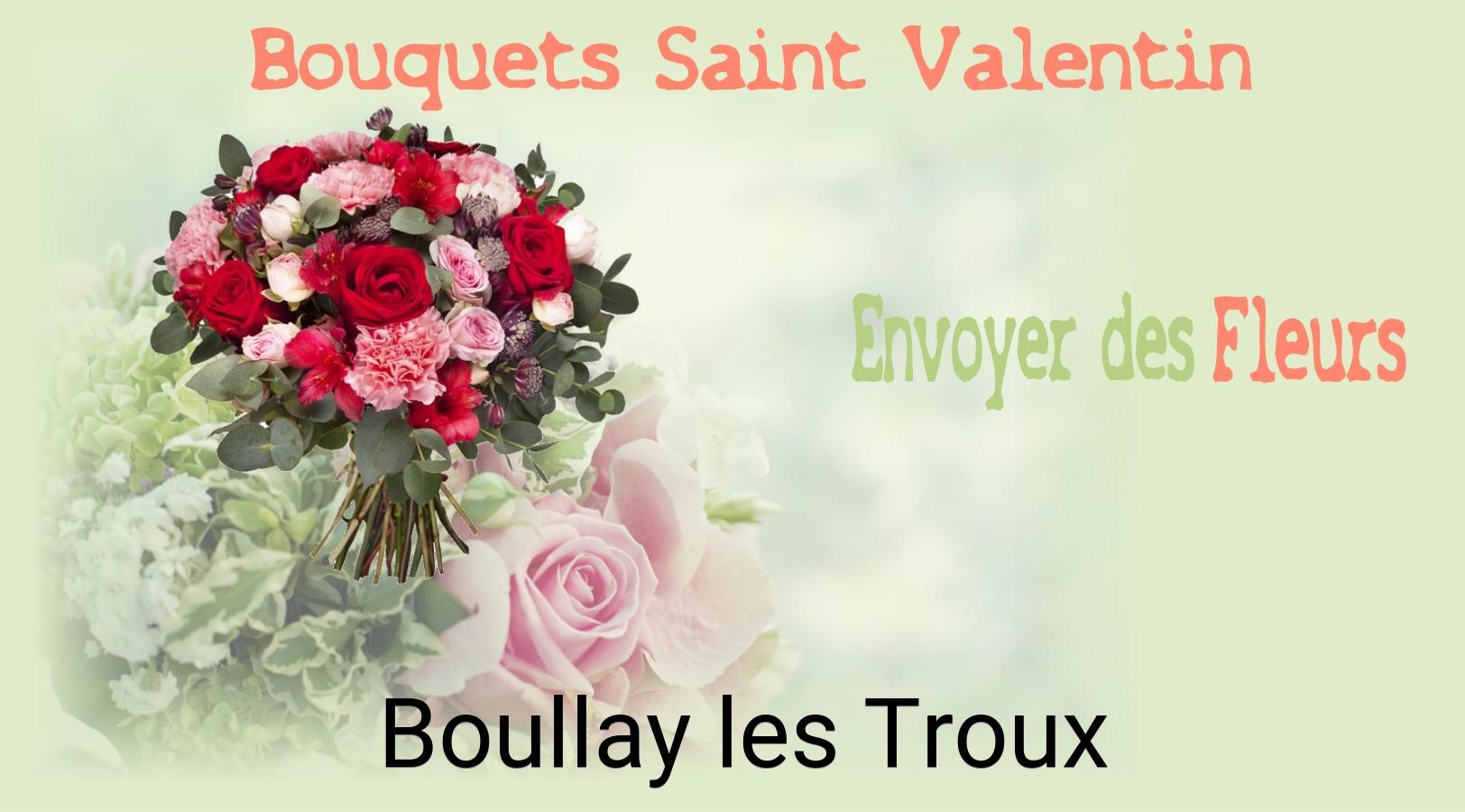 Roses de Saint-Valentin livrées à Boullay-les-Troux